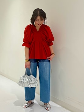 「RODE SKO」｜「アイテム（サンダル）」を使った、asamiさん（レディース・164cm）の春コーディネート