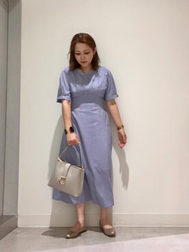 「アイテム（ワンピース/ドレス）」を使った、asamiさん（レディース・164cm・30代）の夏コーディネート
