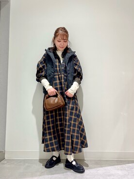 「SENCEOFPLACE」｜asamiさん（レディース・164cm）の秋コーディネート