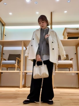 「冬の注目アウター」｜asamiさん（レディース・164cm）の秋コーディネート