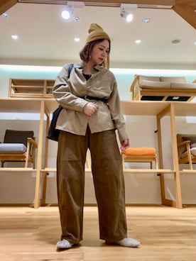 asamiさん（骨格ナチュラル・レディース・164cm）の秋コーディネート