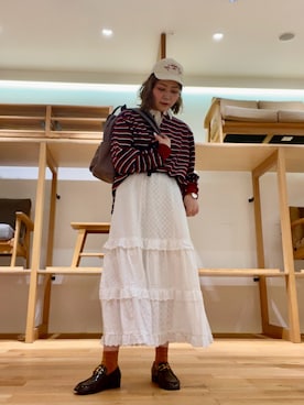 「アイテム（バックパック/リュック）」を使った、asamiさん（レディース・164cm）の秋コーディネート
