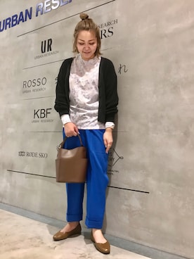 「SENCEOFPLACE」｜asamiさん（レディース・164cm）の秋コーディネート
