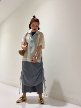 「RODE SKO」｜「アイテム（その他シューズ）」を使った、asamiさん（レディース・164cm）の夏コーディネート