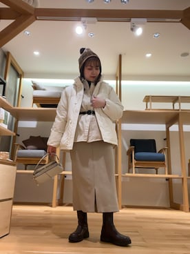 「URBAN RESEARCH ROSSO WOMEN（アーバンリサーチ　ロッソ）のアイテム」を使った、asamiさん（レディース・164cm）の冬コーディネート