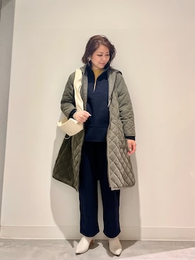 「SonnyLabel」｜「アイテム（ブーツ）」を使った、asamiさん（レディース・164cm）の冬コーディネート