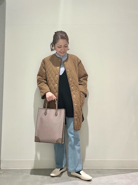 「RODE SKO」｜「アイテム（ローファー）」を使った、asamiさん（レディース・164cm）の冬コーディネート