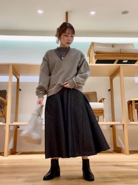 「RODE SKO（ロデスコ）のアイテム」を使った、asamiさん（レディース・164cm）の秋コーディネート