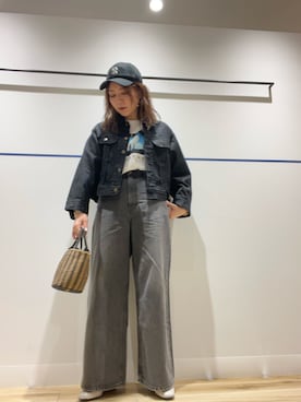 「アイテム（ジャケット/アウター）」を使った、asamiさん（レディース・164cm・30代）の夏コーディネート