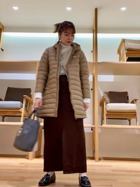 「アイテム（ローファー）」を使った、asamiさん（レディース・164cm・30代）の秋コーディネート