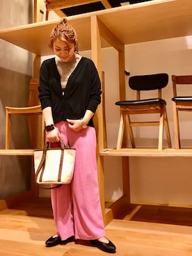 「KBF+」｜「アイテム（パンツ）」を使った、asamiさん（レディース・164cm）の夏コーディネート