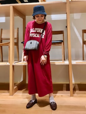 「SENCEOFPLACE」｜asamiさん（レディース・164cm）の秋コーディネート