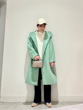 「RODE SKO」｜「アイテム（キャップ）」を使った、asamiさん（レディース・164cm）の秋コーディネート