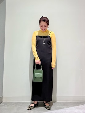 「SENSE OF PLACE by URBAN RESEAR」｜「アイテム（ワンピース/ドレス）」を使った、asamiさん（レディース・164cm）の夏コーディネート