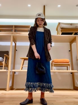「アイテム（その他シューズ）」を使った、asamiさん（レディース・164cm）の秋コーディネート