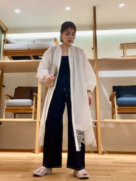 「RODE SKO（ロデスコ）のアイテム（バッグ）」を使った、asamiさん（レディース・164cm）の春コーディネート