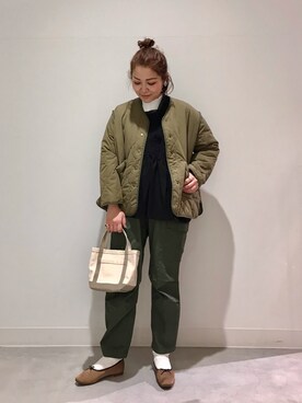 「SENCEOFPLACE」｜asamiさん（レディース・164cm）の冬コーディネート