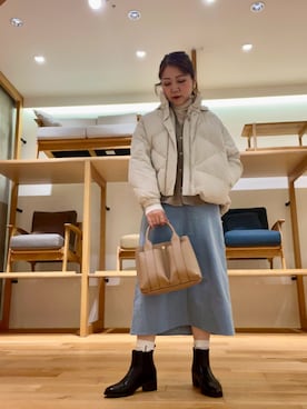 「アイテム（バッグ）」を使った、asamiさん（レディース・164cm・30代）の冬コーディネート