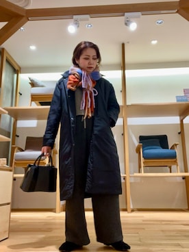 「ur_welcomes」｜「アイテム（ジャケット/アウター）」を使った、asamiさん（レディース・164cm）の冬コーディネート