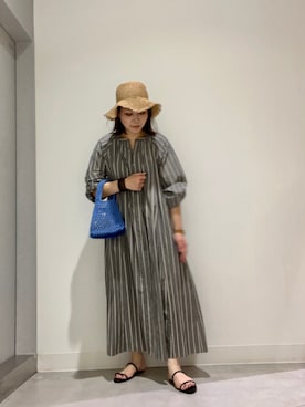 「アイテム（ワンピース/ドレス）」を使った、asamiさん（レディース・164cm・30代）の夏コーディネート