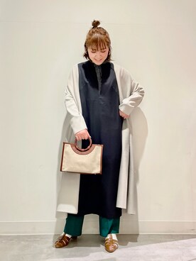 「SENSE OF PLACE by URBAN RESEAR」｜「アイテム（ワンピース/ドレス）」を使った、asamiさん（レディース・164cm）の春コーディネート