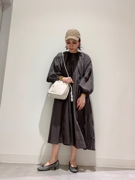 「RODE SKO」｜「アイテム（キャップ）」を使った、asamiさん（レディース・164cm）の春コーディネート