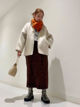 asamiさん（レディース・164cm）の冬コーディネート