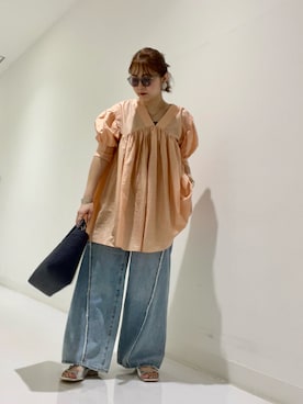 「RODE SKO」｜「アイテム（サンダル）」を使った、asamiさん（レディース・164cm）の夏コーディネート