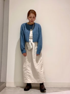 「アイテム（ワンピース/ドレス）」を使った、asamiさん（レディース・164cm・30代）の秋コーディネート