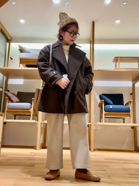 「URBAN RESEARCH ROSSO WOMEN（アーバンリサーチ　ロッソ）のアイテム」を使った、asamiさん（レディース・164cm）の冬コーディネート