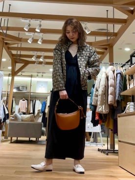「URBAN RESEARCH Sonny Label（アーバンリサーチサニーレーベル）のアイテム（ブルゾン）」を使った、asamiさん（レディース・164cm）の春コーディネート