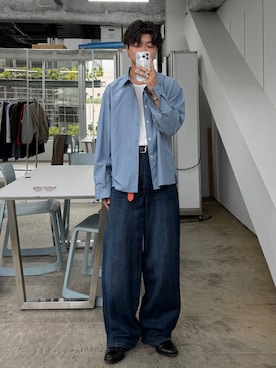ひびさん（メンズ・168cm）の夏コーディネート