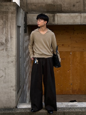 ひびさん（メンズ・168cm）の春コーディネート