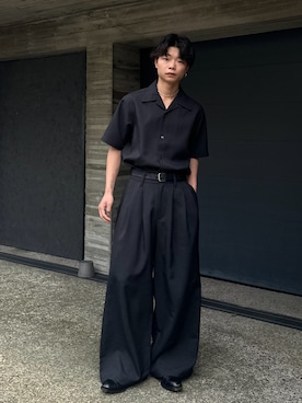 「SINSS（シンス）のアイテム」を使った、ひびさん（メンズ・168cm）の春コーディネート