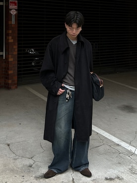 「A.D.S.R.（エーディーエスアール）のアイテム」を使った、ひびさん（メンズ・168cm）の春コーディネート