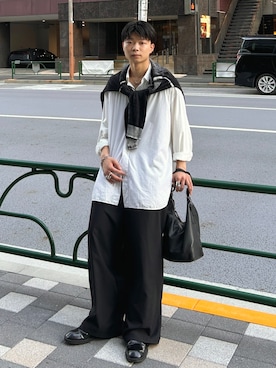 「DIESEL（ディーゼル）のアイテム」を使った、ひびさん（メンズ・168cm）の秋コーディネート
