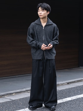 「アイテム（ブーツ）」を使った、ひびさん（メンズ・168cm）の秋コーディネート