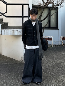 「SANDERS（サンダース）のアイテム」を使った、ひびさん（メンズ・168cm）の春コーディネート