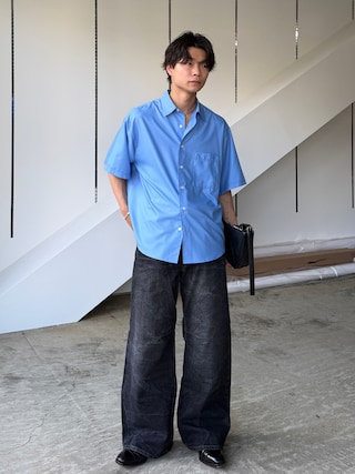 「SANDERS(サンダース)のSANDERS/サンダース 1140TD MILITARY CAP TOE CHELSEA BOOT/ミリタリー キャップトウ チェルシーブーツ(ブーツ)」を使った、ひびさん(メンズ・168cm)の夏コーディネート
