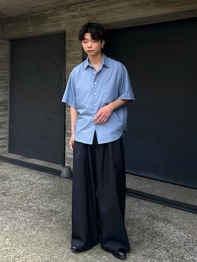 「SINSS（シンス）のアイテム」を使った、ひびさん（メンズ・168cm）の春コーディネート