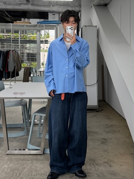 ひびさん（メンズ・168cm）の夏コーディネート