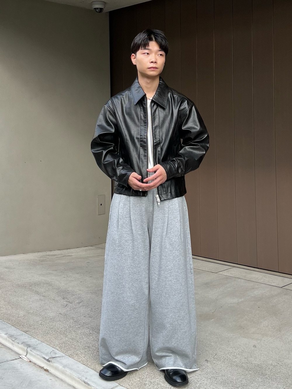 SINSS（シンス）の「Seam line zip blouson / シームライン