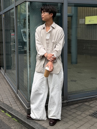 「Berwick1707(バーウィック)のBerwick バーウィック ブーツ 632 ムーンライト ソール(ブーツ)」を使った、ひびさん(メンズ・168cm)の春コーディネート