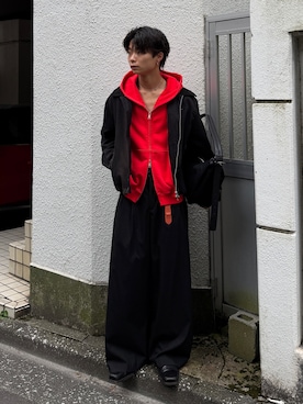 「SINSS（シンス）のアイテム」を使った、ひびさん（メンズ・168cm）の秋コーディネート