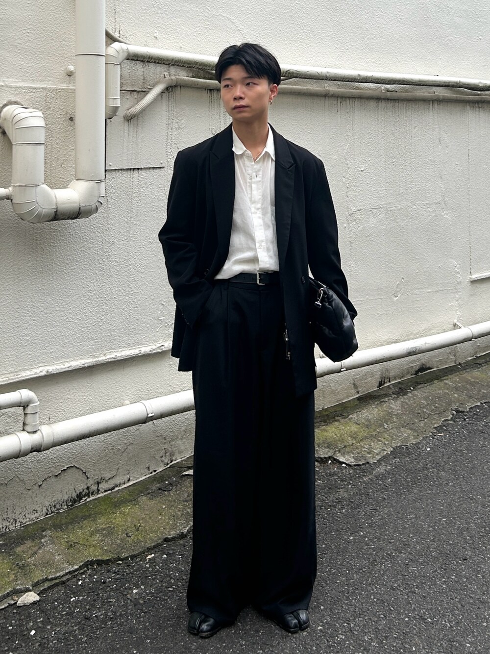 Steven Alan＞ コットン ボイル コードレーン シャツ STANDARD LOOSEを