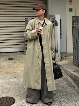 「SANDERS（サンダース）のアイテム」を使った、ひびさん（メンズ・168cm）の春コーディネート