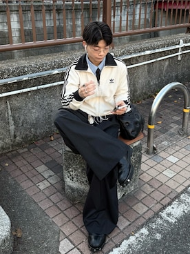 ひびさん（メンズ・168cm）の冬コーディネート