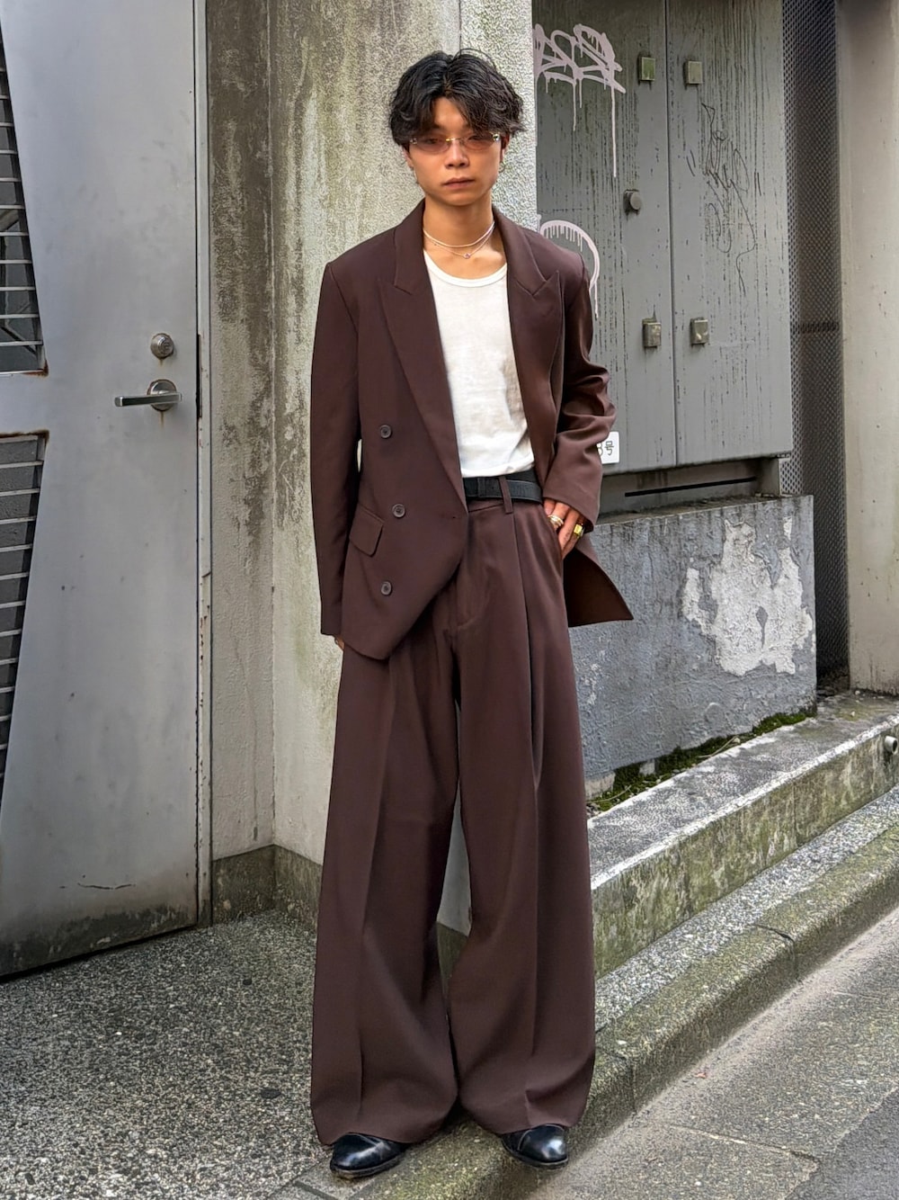 SINSS（シンス）の「Double tailored jacket / ダブルテーラード