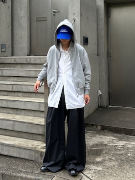 「アイテム（帽子）」を使った、ひびさん（メンズ・168cm・20代）の秋コーディネート