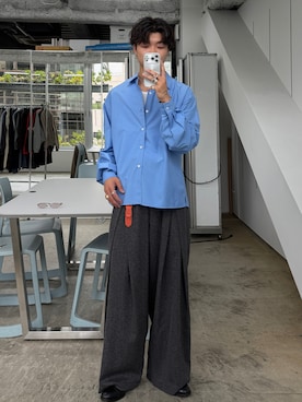 「アイテム（スマホケース/カバー）」を使った、ひびさん（メンズ・168cm）の夏コーディネート